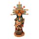 BUTTERFLY MAIDEN PALHIK MANA KACHINA CARVING BY CECIL CALNIMPTEWA (HOPI)