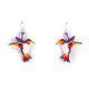 HUMMINGBIRD BEADED EARRINGS BY MARCELLA TELLER (NAVAJO)