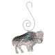 SMALL BUFFALO ORNAMENT BY BRAD PANTEAH (ZUNI)