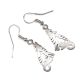 SILVER COYOTE EARRINGS BY R. GENE (HOPI)