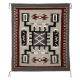 STORM PATTERN RUG BY JENNIFER TOM (NAVAJO)