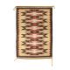 RAISED OUTLINE RUG BY AN ARTIST ONCE KNOWN (NAVAJO)